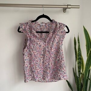 Steve madden BB Dakota floral blouse XS